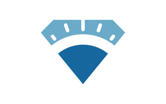 Luxury Diamond icon Logo vector illustration v.10