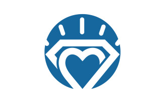 Luxury Diamond icon Logo vector illustration v.13