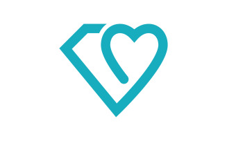 Luxury Diamond icon Logo vector illustration v.14