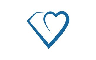 Luxury Diamond icon Logo vector illustration v.16