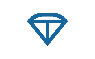 Luxury Diamond icon Logo vector illustration v.7