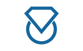 Luxury Diamond icon Logo vector illustration v.9