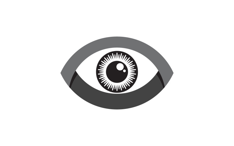 Health Eye Care vector Logo design illustration v.4 Logo Template