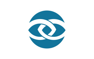 Health Eye Care vector Logo design illustration v.5