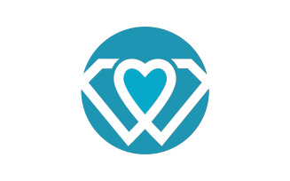 Luxury Diamond icon Logo vector illustration v.20