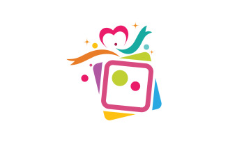 Gift Box Shop Icon Vector Illustration design template v.5