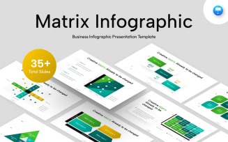 Matrix Diagram Infographics Keynote Template