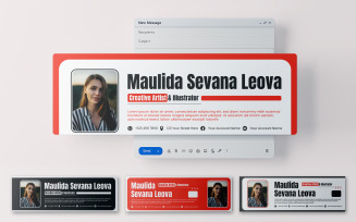 Modern Email Header Template 657
