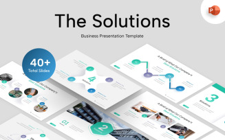 The Solutions Business PowerPoint Template