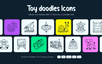 Toy Doodles Set Collection