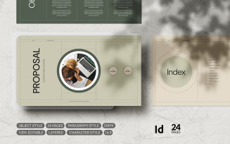 Project Proposal template | InDesign