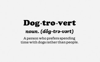 Dogtrovert Definition PNG, Dog Mom png, Dog Quote png, Dog Lover png, Dog png, Love Dog png, Paw