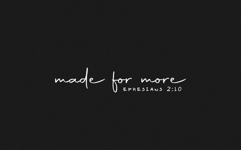 Made for More png Png, Jesus png, Christian png, Religious png, Inspirational png, Faith png, Illustration