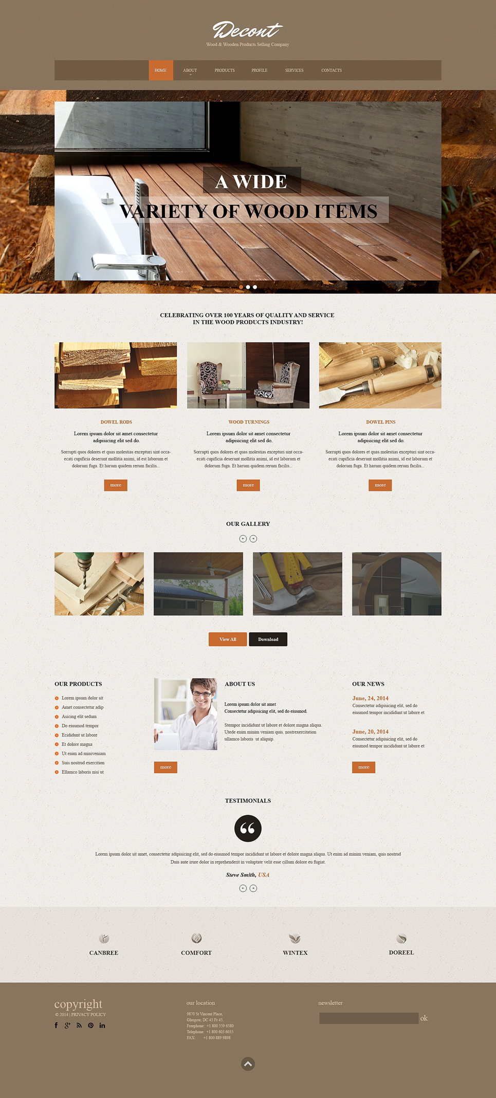 Flooring Responsive Website Template New Screenshots BIG