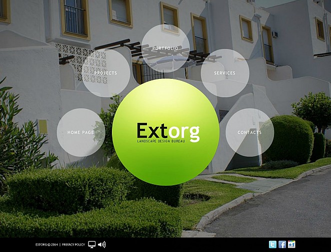 Landscape Design Flash CMS Template New Screenshots BIG