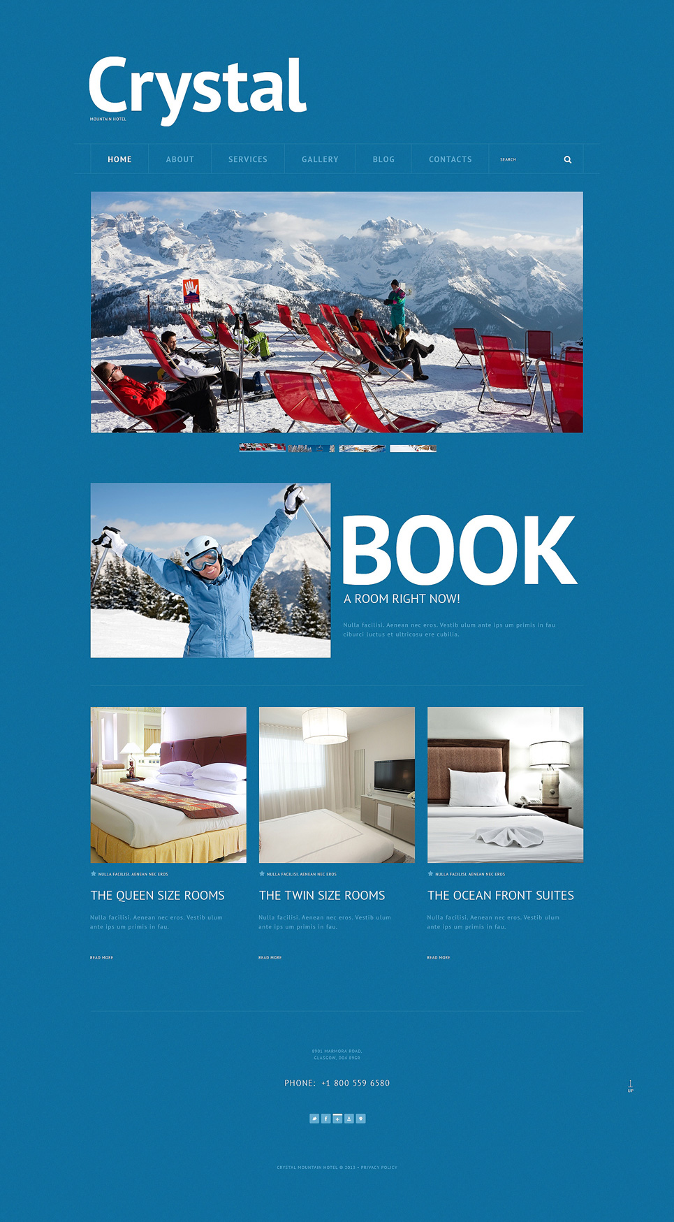 Motel Responsive WordPress Theme New Screenshots BIG