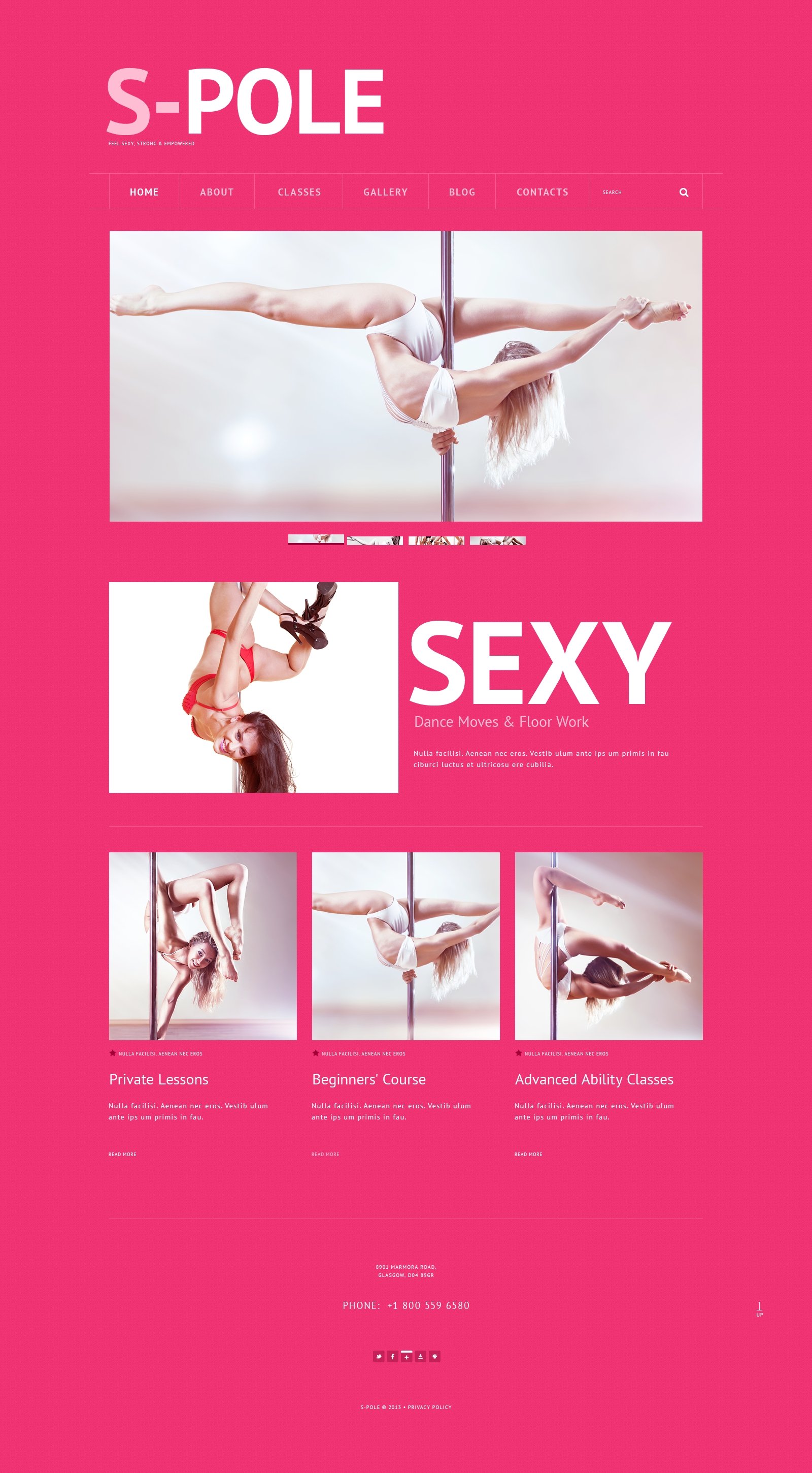 Music Responsive WordPress Theme - screenshot