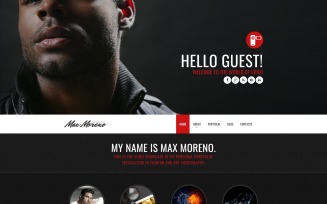 Photo Video Portfolio Joomla Template