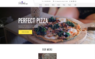 Pizza House Multipage HTML Website Template