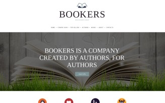 Publishing Company Responsive Website Template