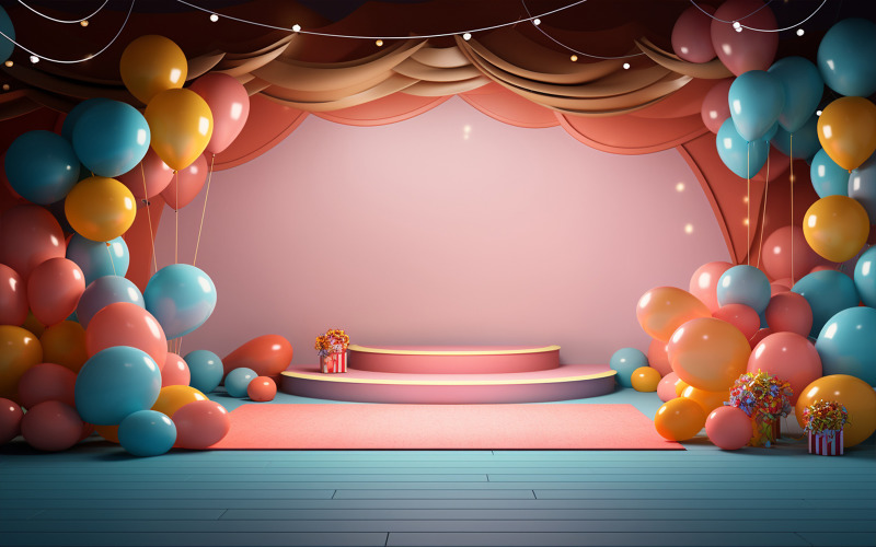 Blank celebration template, blank celebration stage Background
