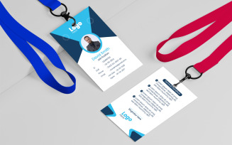 Template for a Professional Identity Card