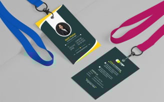 Professional employee identity card Corporate ID card