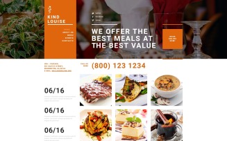 Cafe House Joomla Template