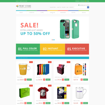 Print Shop VirtueMart Templates