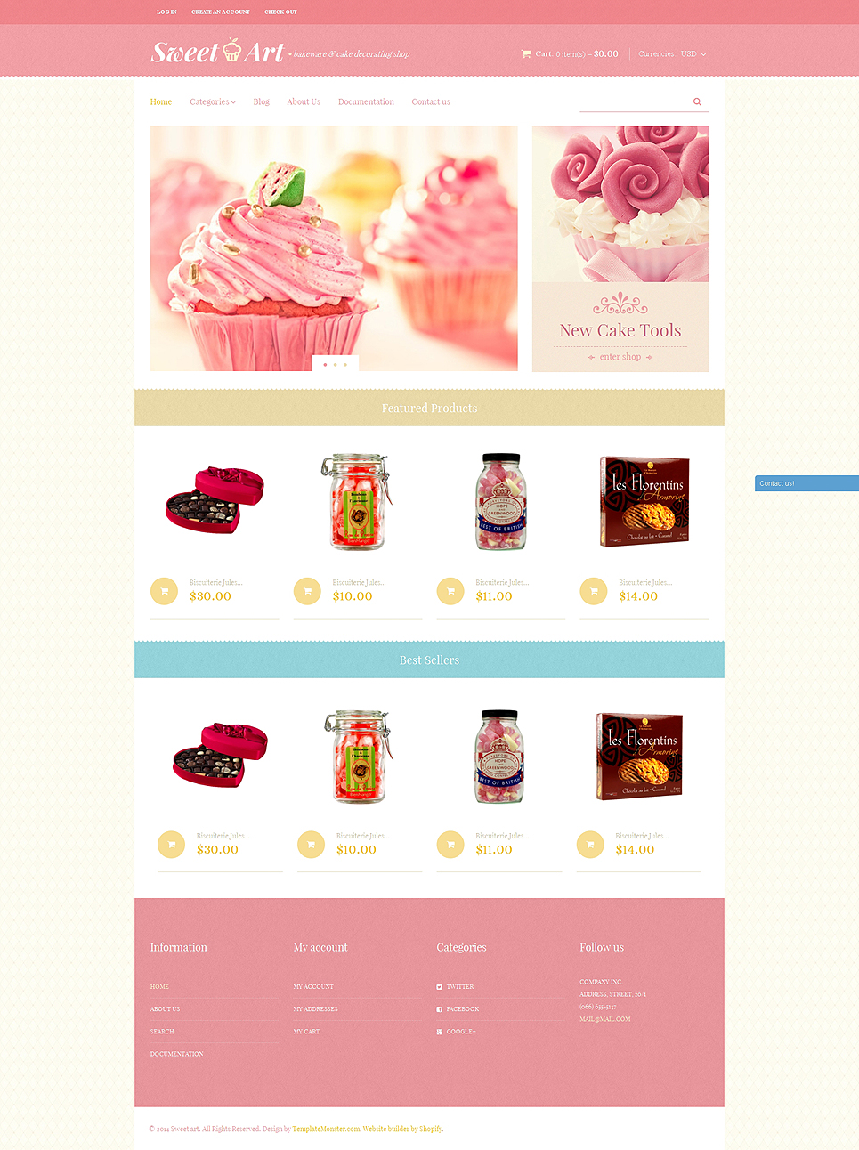 Sweet Shop Responsive Shopify Theme New Screenshots BIG