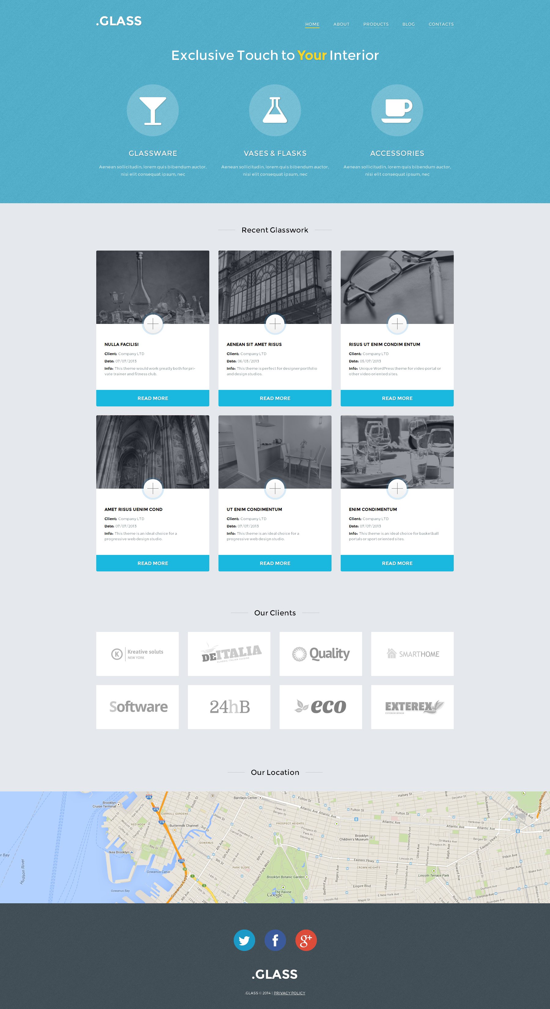Window Responsive WordPress Theme - screenshot