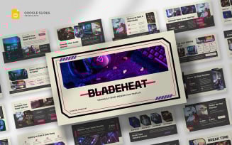 Bladeheat - Gaming eSports Google Slides Template
