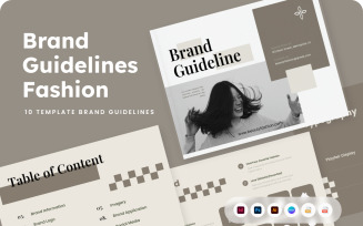Zevora - Retro Vintage Fashion Brand Guideline