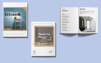 Elegant Interior Portfolio Template