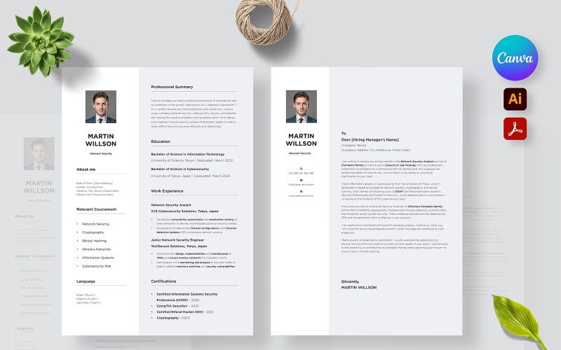 Japanese Job Market Resume Templates