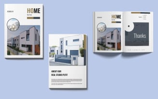 Modern Real Estate Template Layout