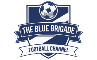 logo for a football channel illustration