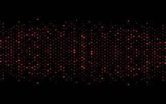 Halftone illustration design background template v.8