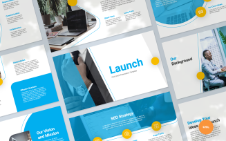 Launch Pitch Deck Presentation Google Slides Template
