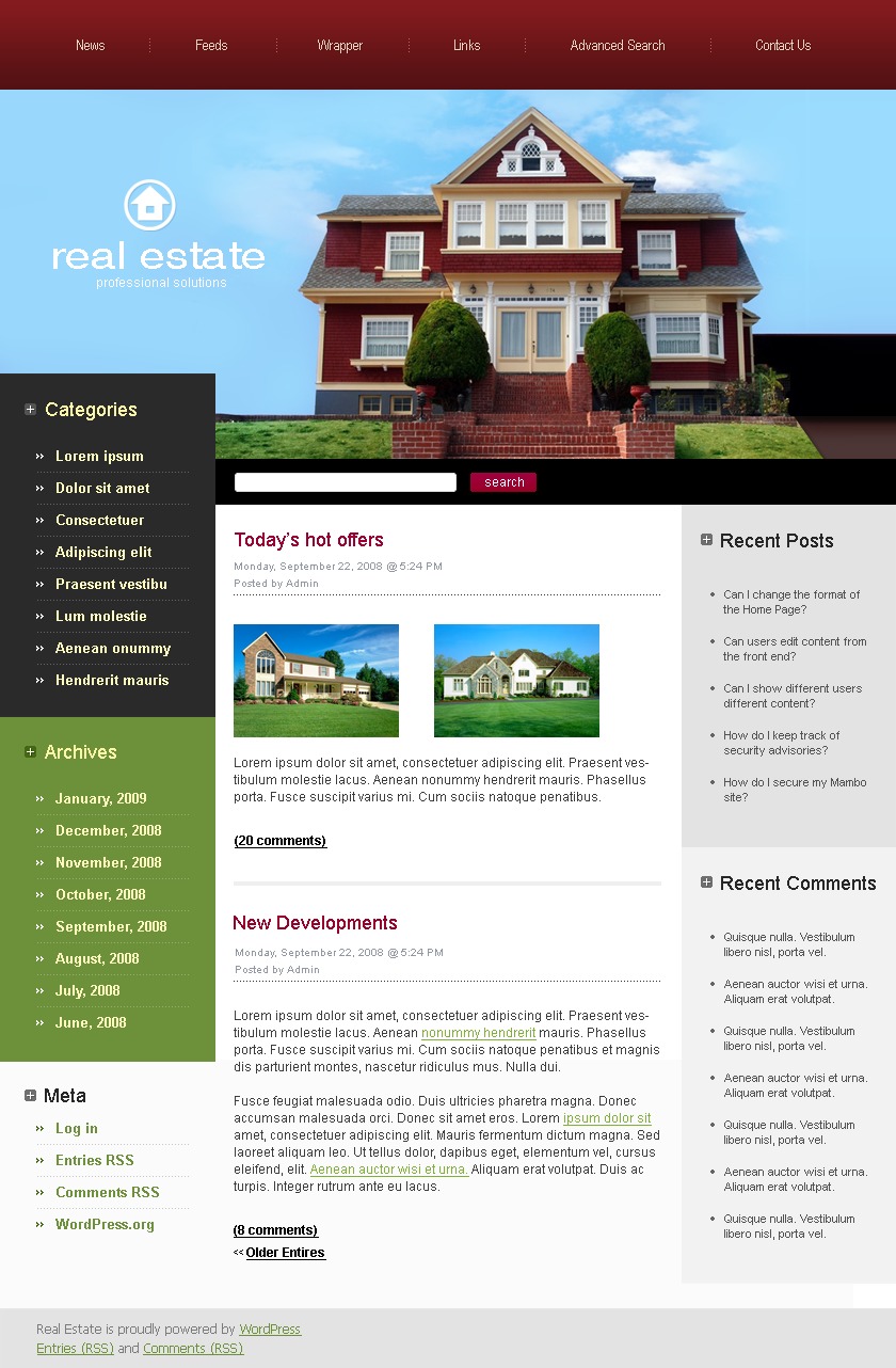 Advance real Estate Development Agency. 7 сайт недвижимость