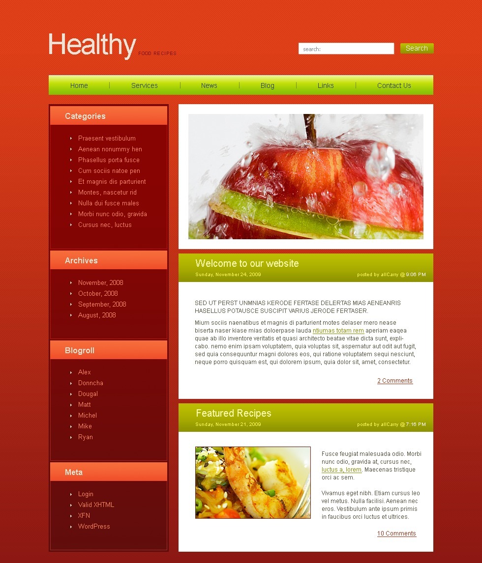 cooking-psd-template-49727