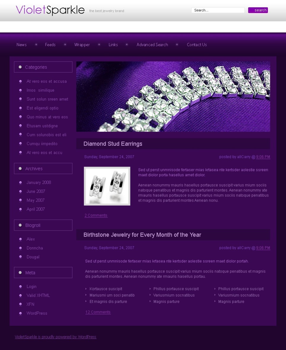Jewelry PSD Template New Screenshots BIG