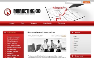 Marketing Agency PSD Template