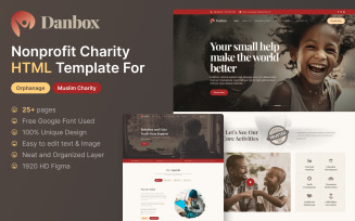 Danbox - Charity & Donation HTML Template