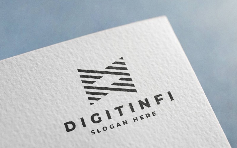 Digital Infinity Agency Logo Logo Template