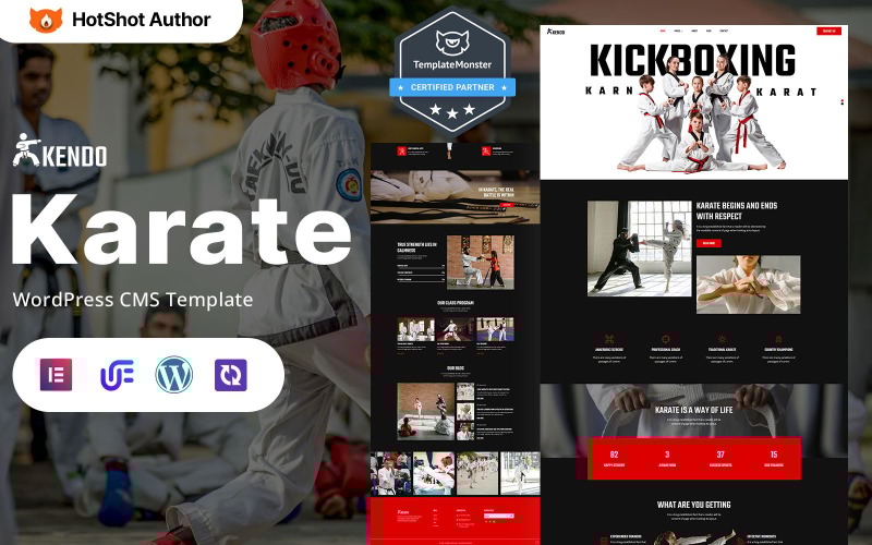 Kendo - Karate Dojo And Martial Arts karate WordPress Responsive Theme WordPress Theme