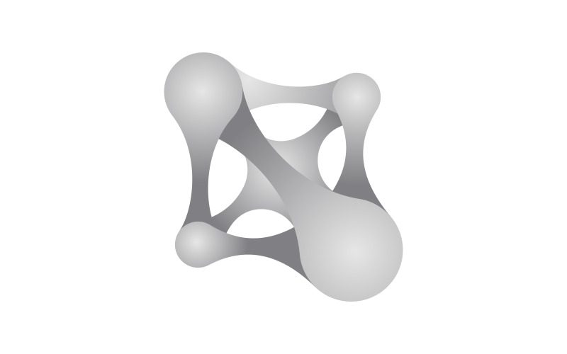 Meta Ball Medical icon vector design template v.17 Logo Template