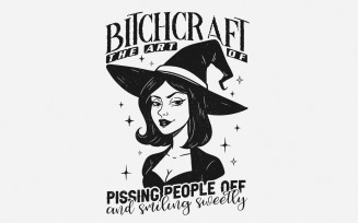 Bitch Craft PNG, Funny Halloween PNG, Sarcastic Snarky Witchy PNG, Adult Humor, Trendy Womens PNG,