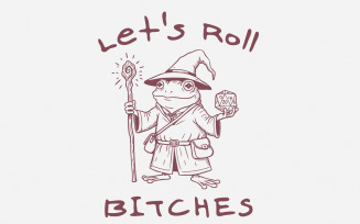 Funny Frog & Toad Wizard png, D20 Dice PNG, Board Games Clipart, Dungeon Master Gifts, RPG Dice