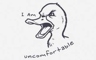 Funny Goose Shirt PNG, Silly Goose, Angry Goose png, Goose png Download, Vintage Animal Quote, Meme